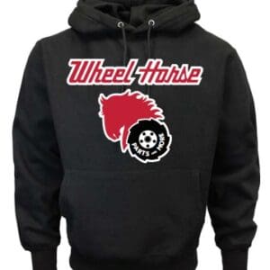 Black Wheel Horse Sweatshirts by Pre-Order