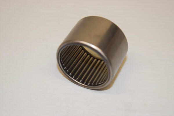 A bearing on a white surface.