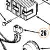 Diagram of mechanical components and wiring.