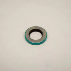 A close up of an oil seal on a table