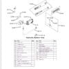 Hydraulic system components and assembly details.